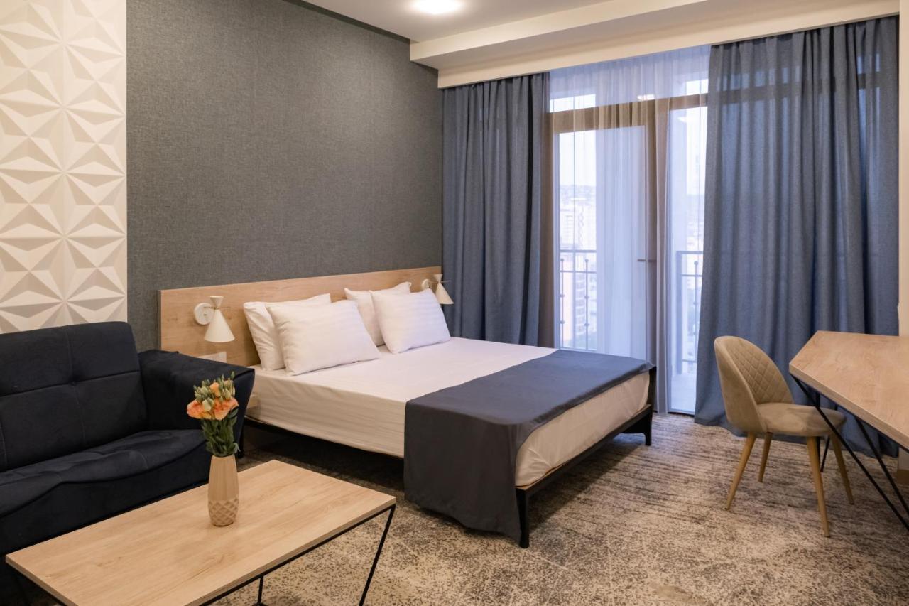 Rooftop Apart-Hotel Erivan Exterior foto