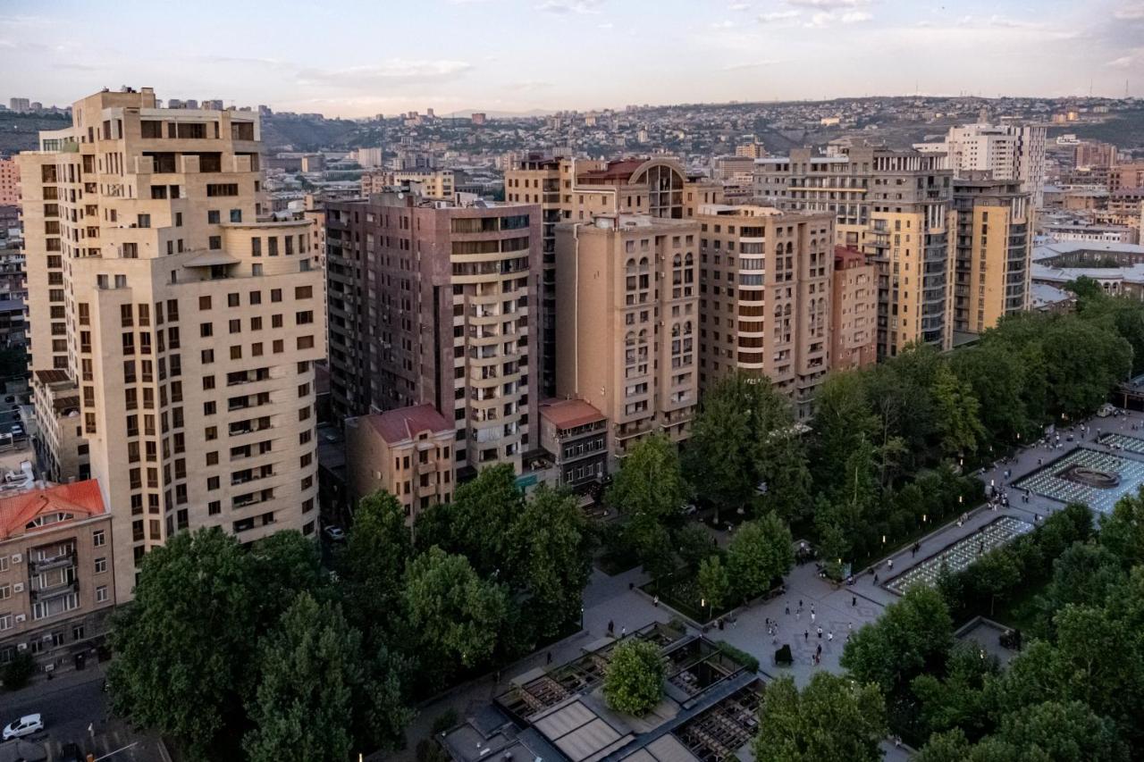 Rooftop Apart-Hotel Erivan Exterior foto