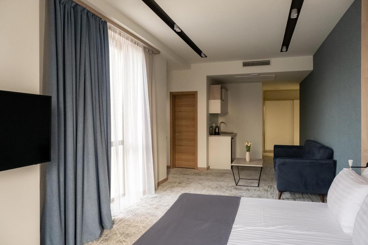 Rooftop Apart-Hotel Erivan Exterior foto