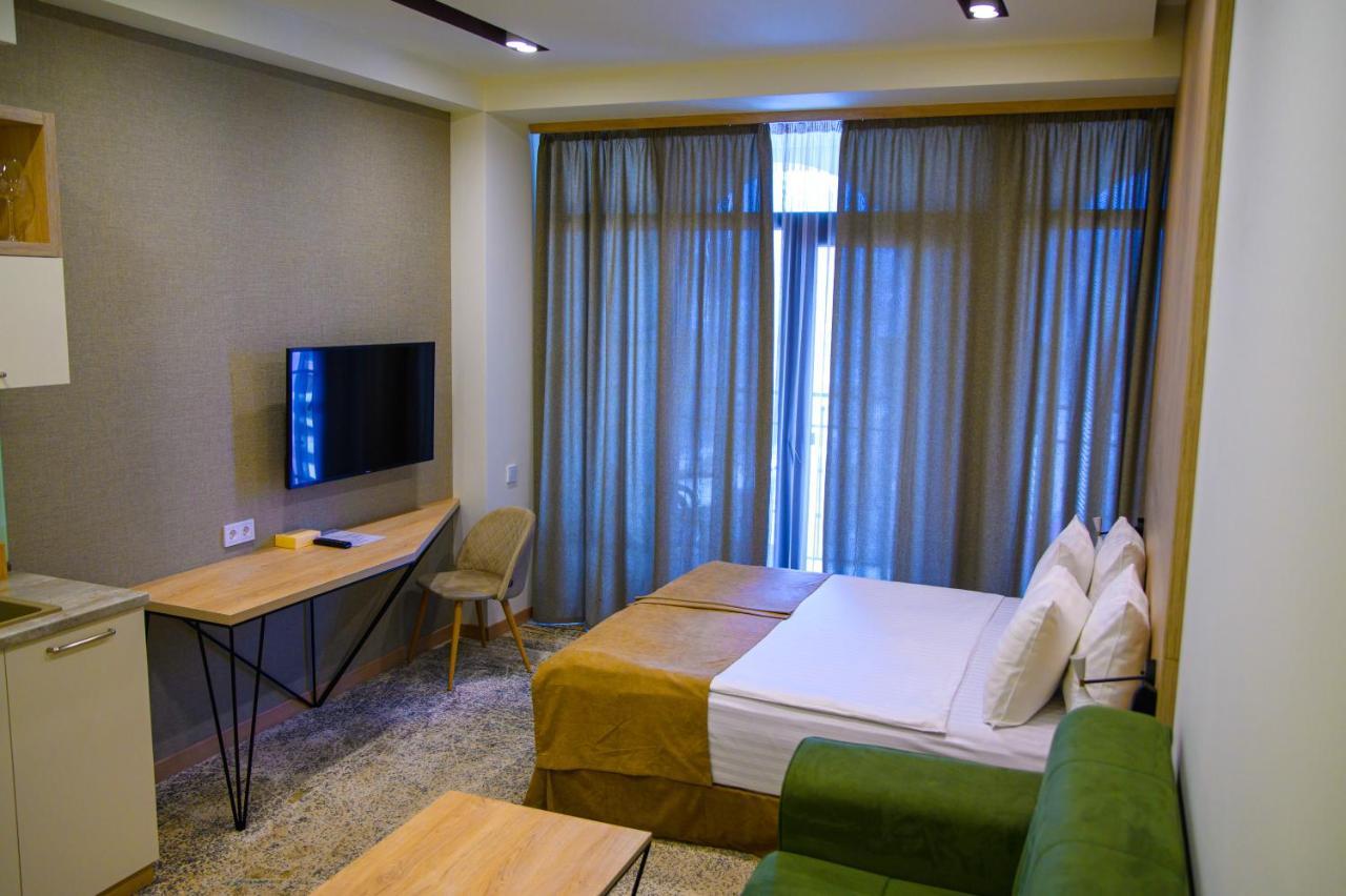 Rooftop Apart-Hotel Erivan Exterior foto