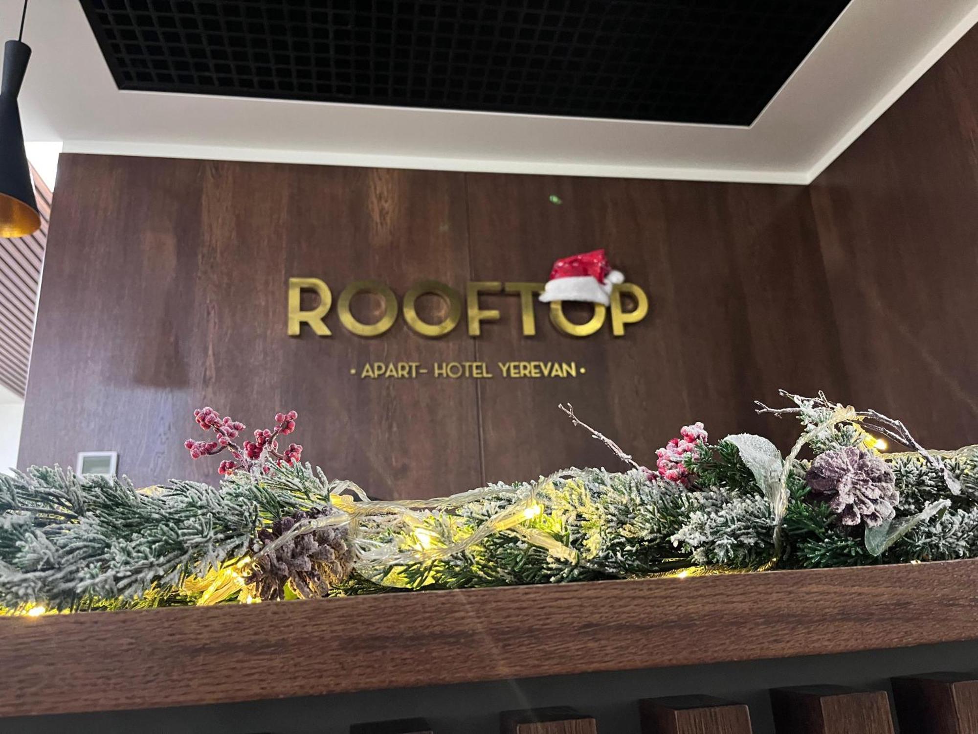 Rooftop Apart-Hotel Erivan Exterior foto