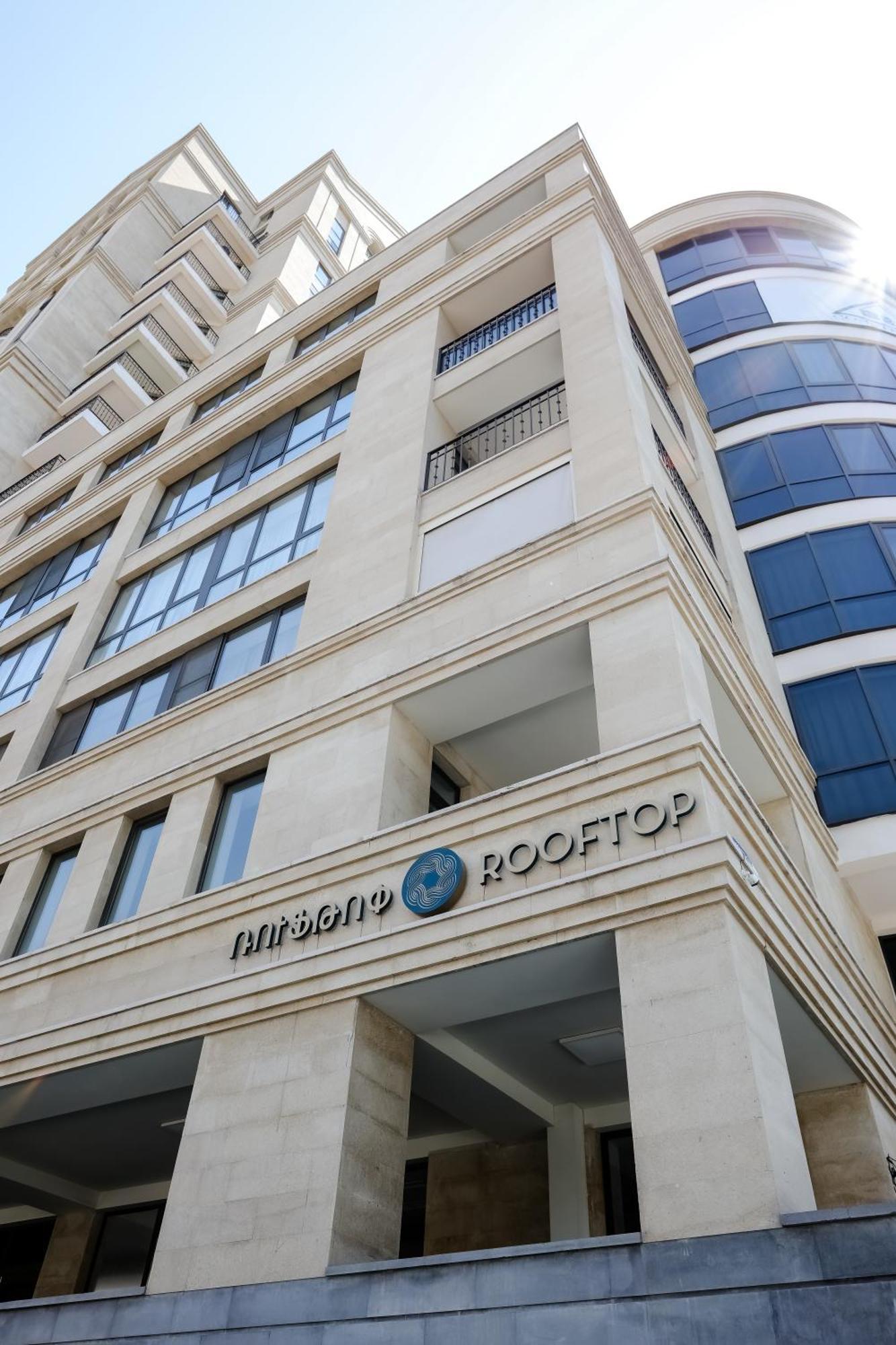 Rooftop Apart-Hotel Erivan Exterior foto