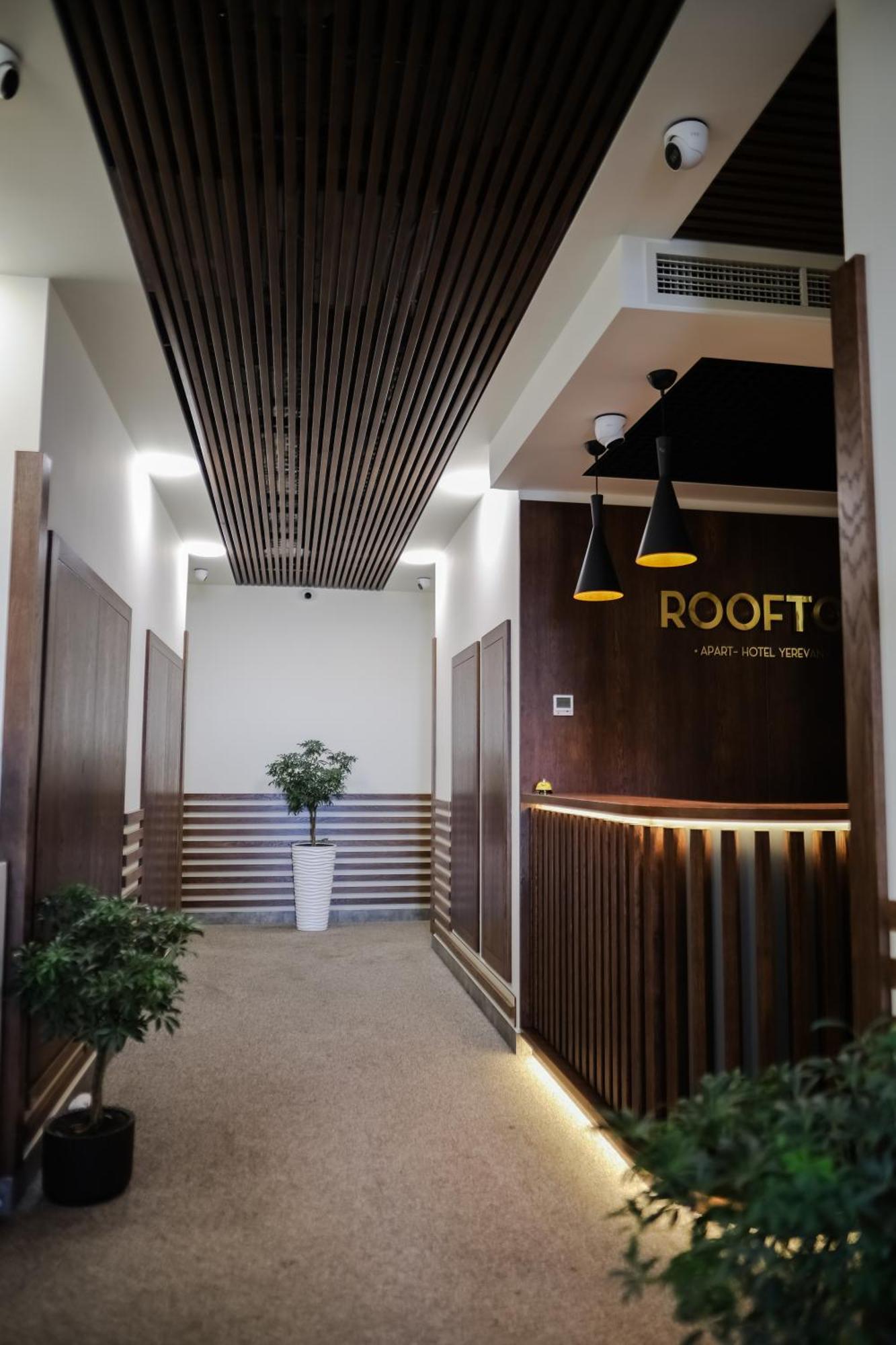 Rooftop Apart-Hotel Erivan Exterior foto