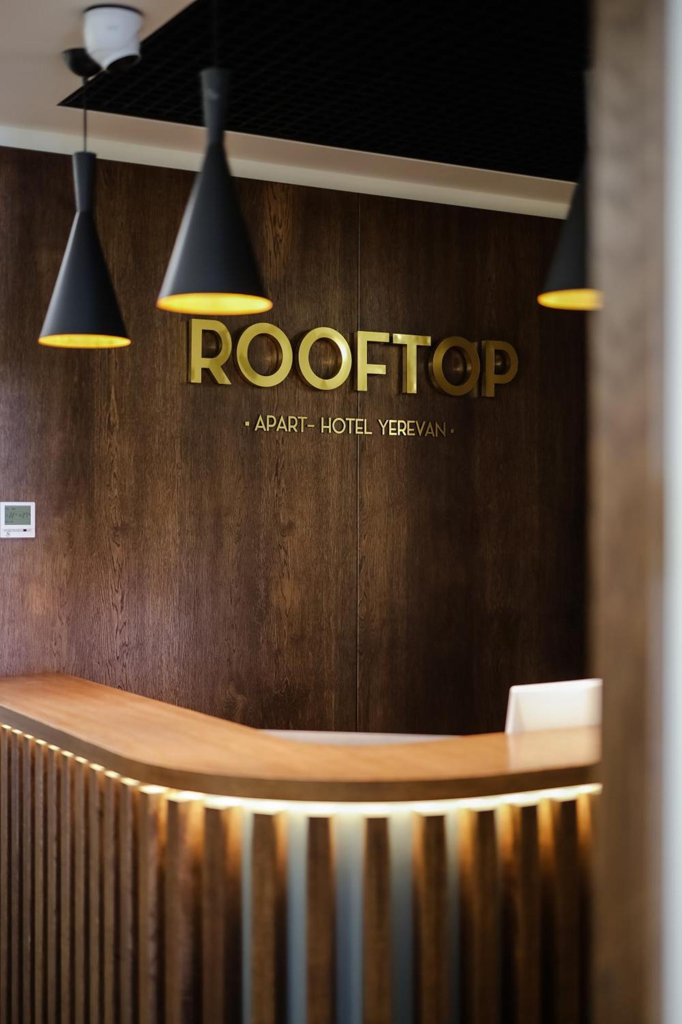 Rooftop Apart-Hotel Erivan Exterior foto