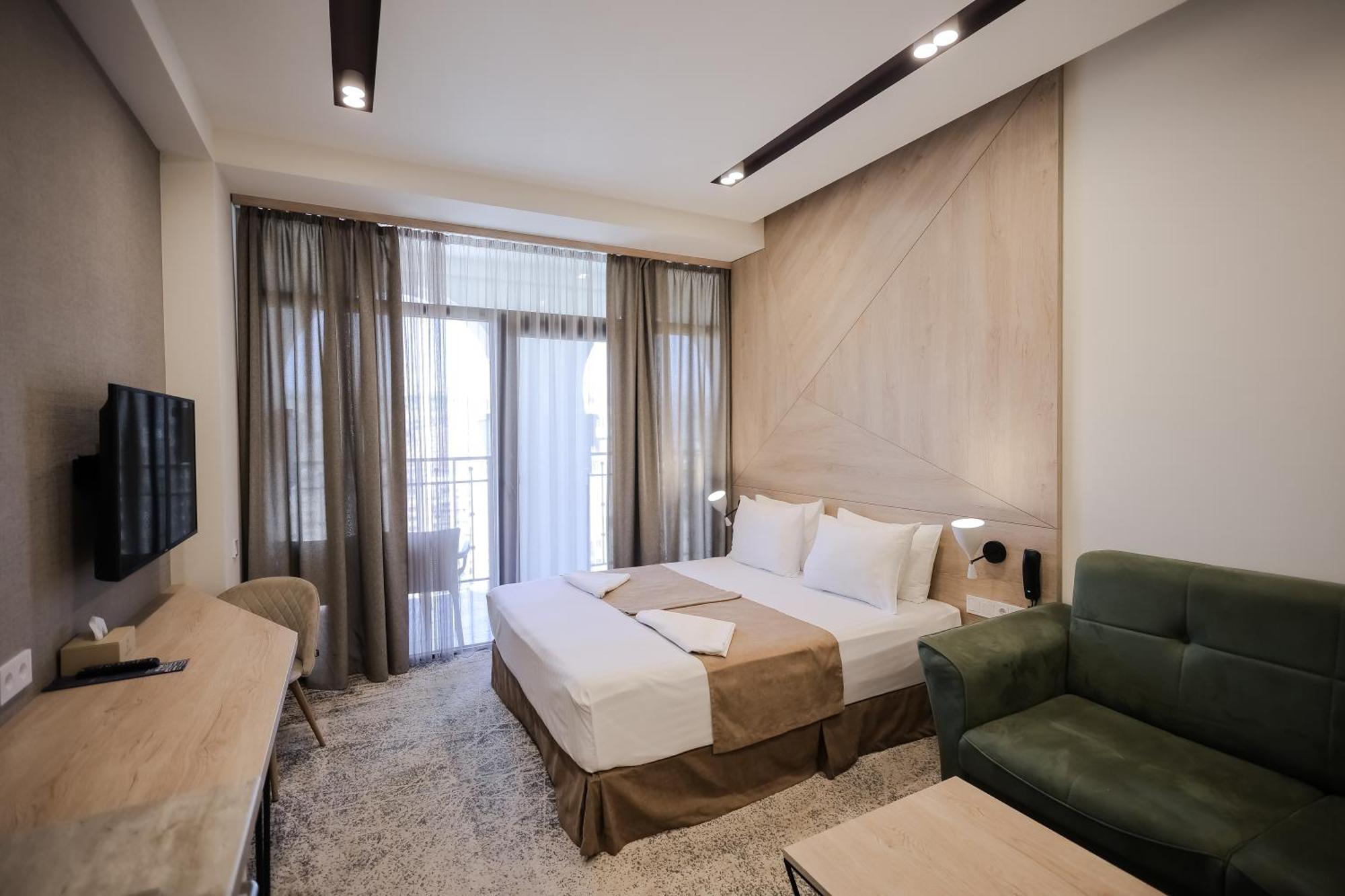 Rooftop Apart-Hotel Erivan Exterior foto